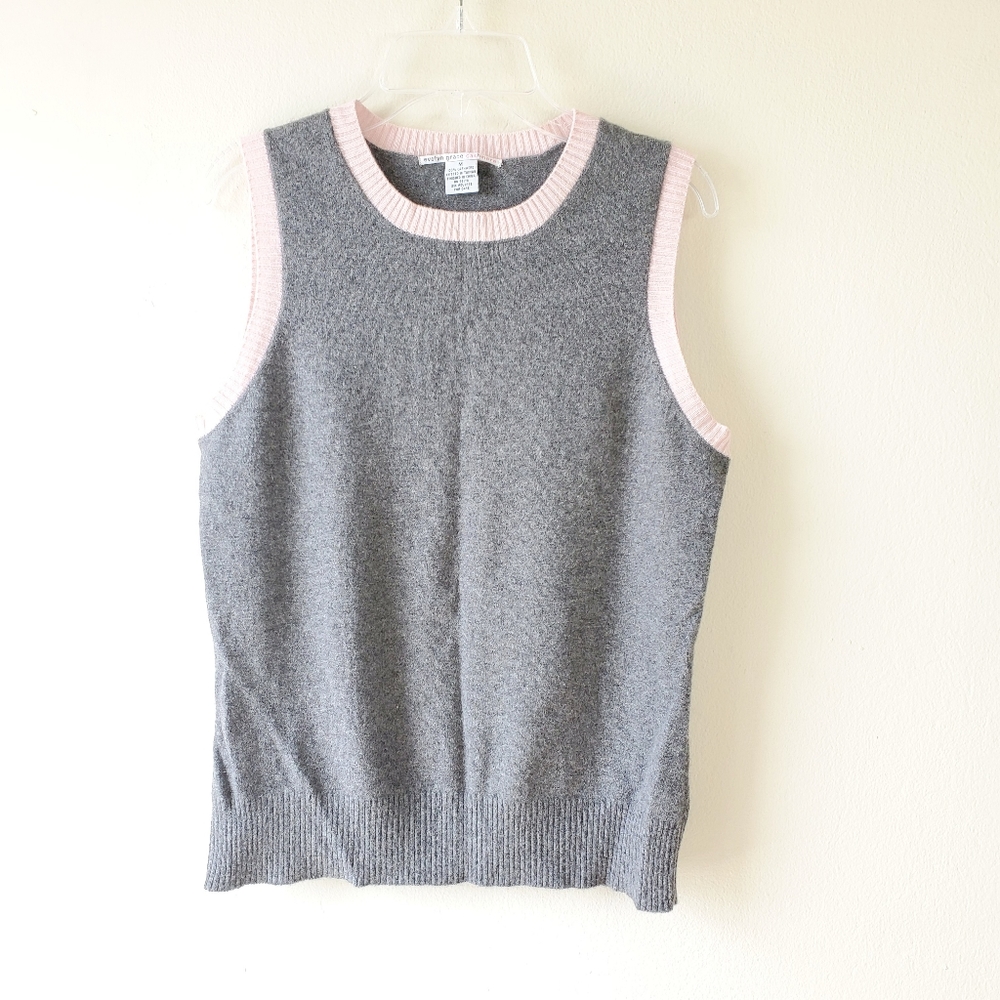 Evelyn Grace 100% Cashmere Vest Top